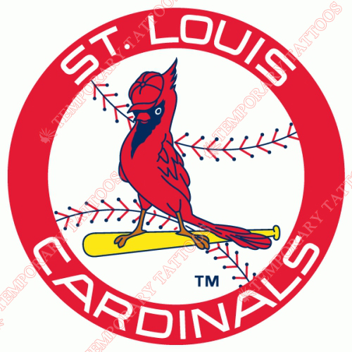 St. Louis Cardinals Customize Temporary Tattoos Stickers NO.1933